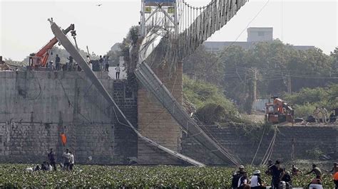india bridge collapse arrests